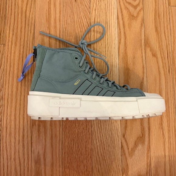 adidas Nizza Bonega X ‘Silver Green Light Purple’ - Picture 4 of 10